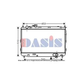 Achetez des Radiateur du moteur AKS DASIS 510082N à prix pour 120,28 €
