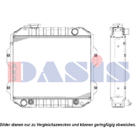 Achetez des Radiateur du moteur AKS DASIS 510104N à prix pour 138,53 €