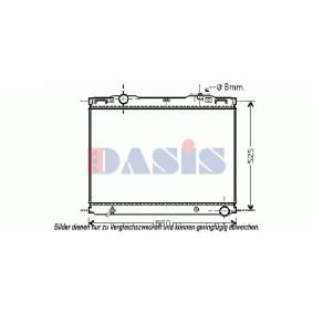 Achetez des Radiateur du moteur AKS DASIS 510114N à prix pour 165,33 €