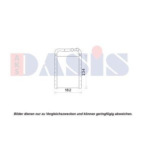 Wärmetauscher, Innenraumheizung 519013N