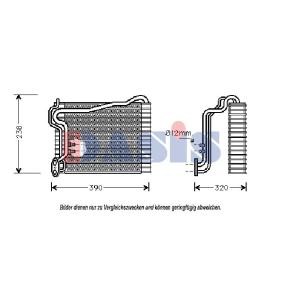 Verdampfer, Klimaanlage 820009N