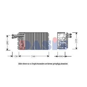 Verdampfer, Klimaanlage 820180N