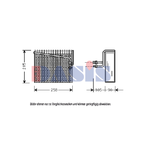 Verdampfer, Klimaanlage 820189N