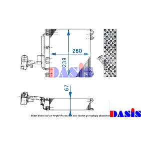 Verdampfer, Klimaanlage 820192N