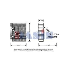 Verdampfer, Klimaanlage 820241N
