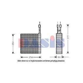 Verdampfer, Klimaanlage 820243N