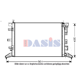 Verdampfer, Klimaanlage 820790N