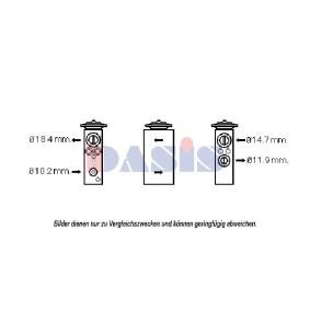 Acquista Valvola espansione climatizzatore da AKS DASIS 840171N a buon mercato per soli 38,17 €
