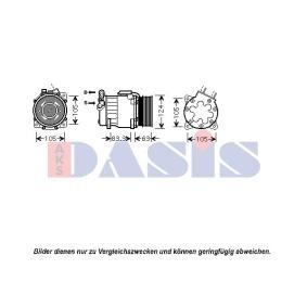 Klimakompressor von AKS DASIS