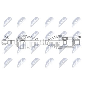 Antriebswelle NPW-DW-033