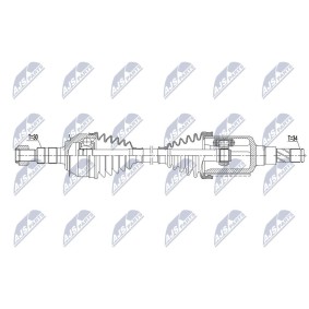 Antriebswelle NPW-DW-037