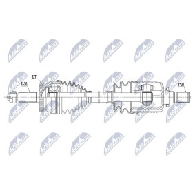 Acquista Semiasse da NTY NPW-HY-561 a buon mercato per soli 206,80 €