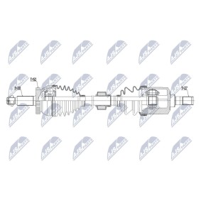 Acquista Semiasse da NTY NPW-HY-565 a buon mercato per soli 168,64 €