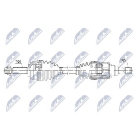 Osta Vetoakseli NTY:llä NPW-MS-063 edullisesti hintaan 162,58 €