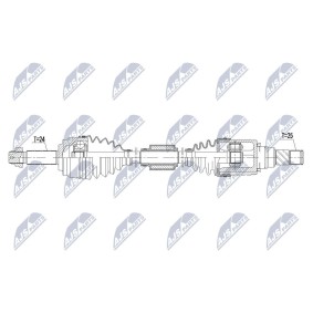 Osta Vetoakseli NTY:llä NPW-MS-065 edullisesti hintaan 146,88 €