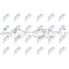 Acquista Semiasse da NTY NPW-VV-125 a buon mercato per soli 233,68 €