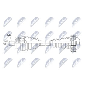 Acquista Semiasse da NTY NPW-VW-163 a buon mercato per soli 128,16 €