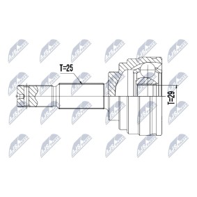 Gelenksatz, Antriebswelle NPZ-NS-093