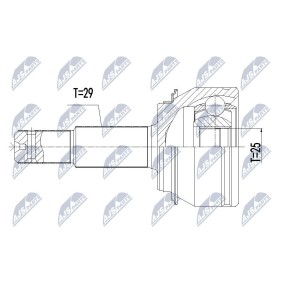 Gelenksatz, Antriebswelle NPZ-RE-061
