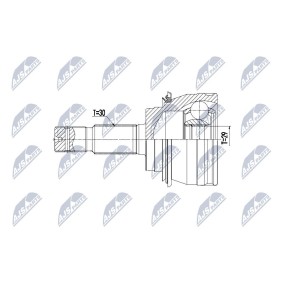 Gelenksatz, Antriebswelle NPZ-TY-102