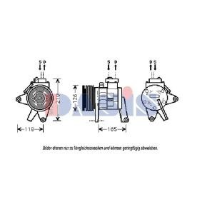 Klimakompressor 851007N für CHRYSLER