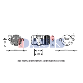 Acquista Compressore aria condizionata da AKS DASIS 851106N a buon mercato per soli 177,31 €