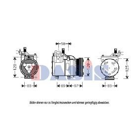 Acquista Compressore aria condizionata da AKS DASIS 851391N a buon mercato per soli 257,49 €