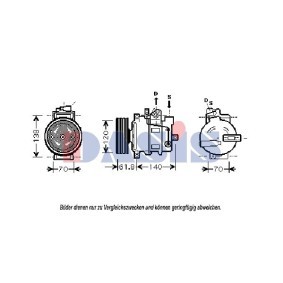 Klimakompressor 851663N