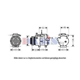Acquista Compressore aria condizionata da AKS DASIS 851839N a buon mercato per soli 307,14 €