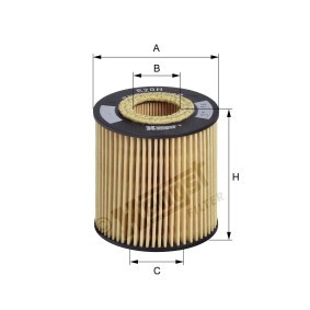 Compre Filtro de óleo da HENGST FILTER E20H D79 a um preço baixo por 10,90 €