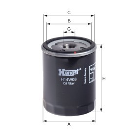 Ölfilter für CADILLAC von HENGST FILTER