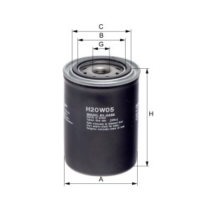 Compre Filtro de óleo da HENGST FILTER H20W05 a um preço baixo por 18,19 €