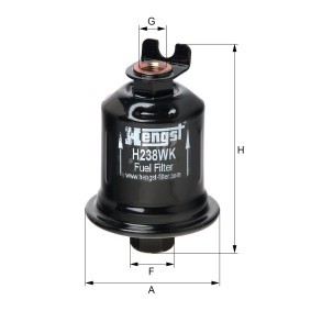 Comprar Filtro combustible de HENGST FILTER H238WK a bajo precio de 12,18 €