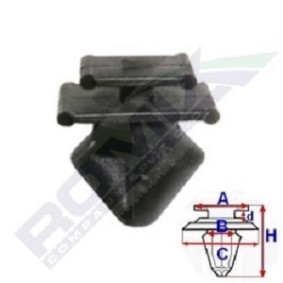 Comprar Clip, listón de ROMIX 12407 a bajo precio de 0,58 €