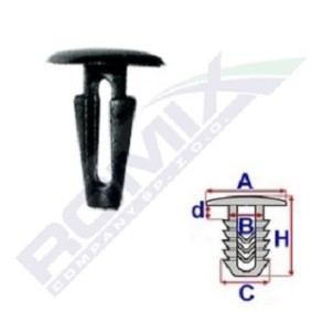 Comprar Clip, listón de ROMIX B14737 a bajo precio de 0,73 €