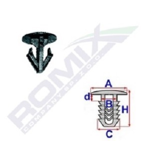 Comprar Clip, listón de ROMIX B18114 a bajo precio de 0,83 €