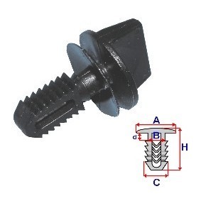 Clip, Zier- / Schutzleiste B21111