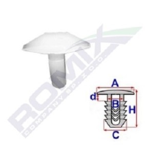 Clip, Zier- / Schutzleiste B22065