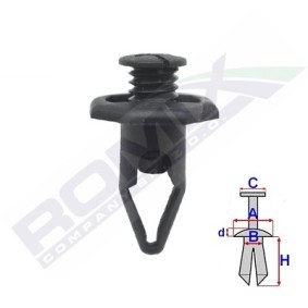Clip, Zier- / Schutzleiste B22116