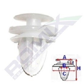 Clip, Zier- / Schutzleiste B23158