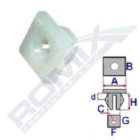 Compre Moldura de puerta de ROMIX online para Camry Berlina (_V3_) a precios moderados