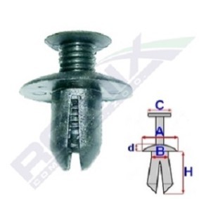 Clip, Zier- / Schutzleiste B25578