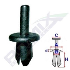 Comprar Clip, listón de ROMIX B25678 a bajo precio de 0,88 €