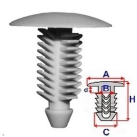 Clip, Zier- / Schutzleiste C60359