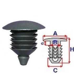 Clip, Zier- / Schutzleiste C60367