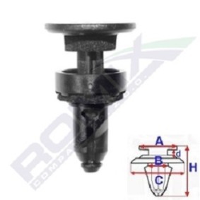 Achetez des Clip ROMIX C60699 à prix pour 0,88 €