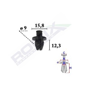 Comprar Clip, listón de ROMIX C70332 a bajo precio de 0,58 €