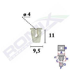 Acquista Clip da ROMIX a buon mercato per soli 0,44 €