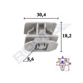 Compre Moldura de puerta de ROMIX online para ECOSPORT a precios moderados