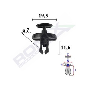Spreizniet C70623